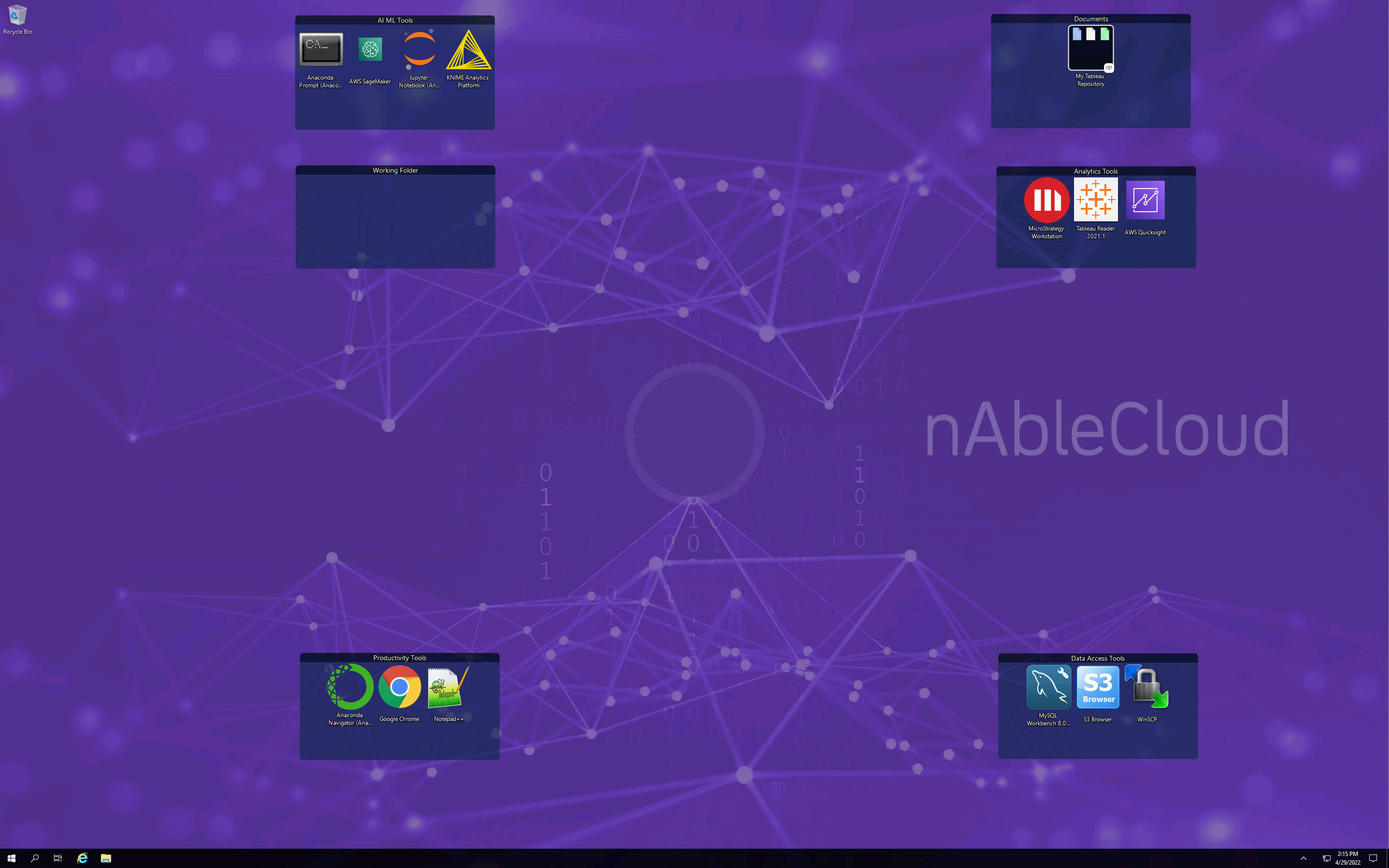 nAbleCloud PCE AI Desktop